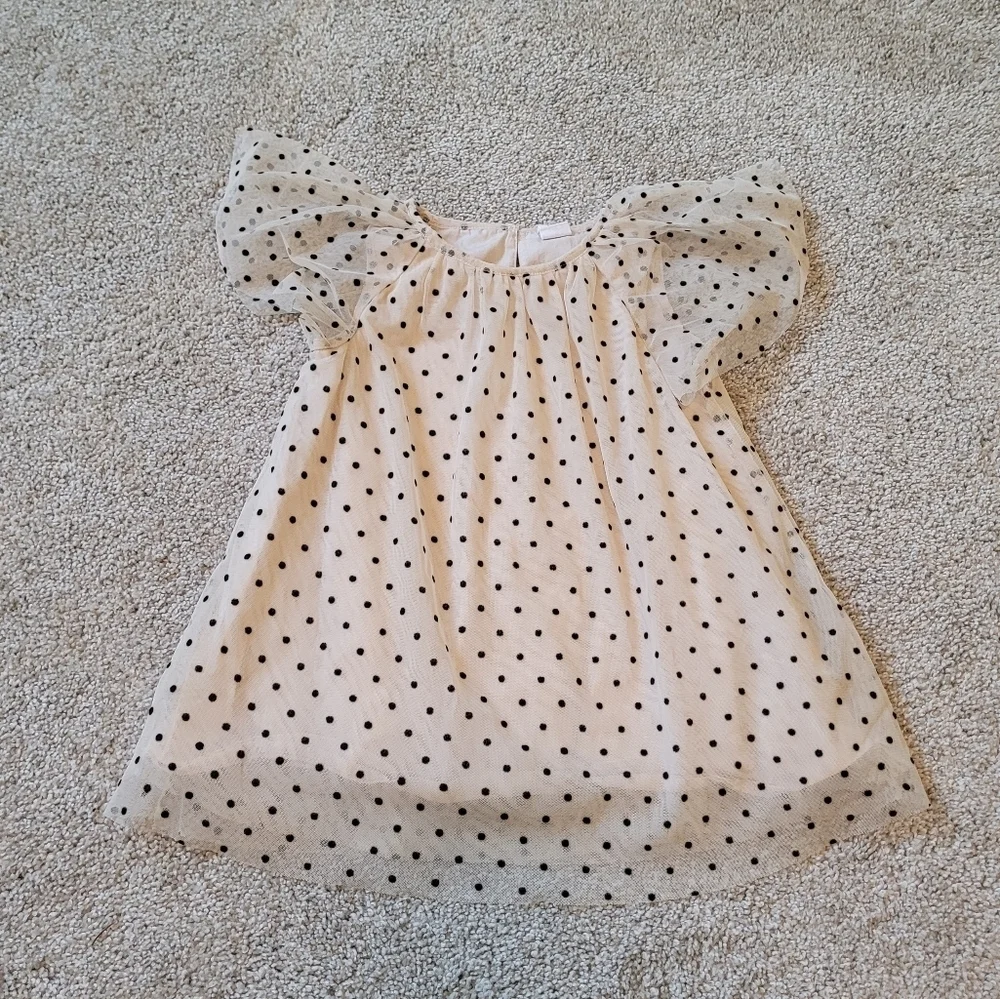 Gap Baby Polka Dot Tulle Dress Size 2T